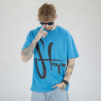 Koszulka Stoprocent Black Tag turkusowa