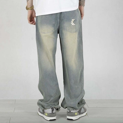 Spodnie Karl Kani Og Denim Baggy 60080016 blue sand