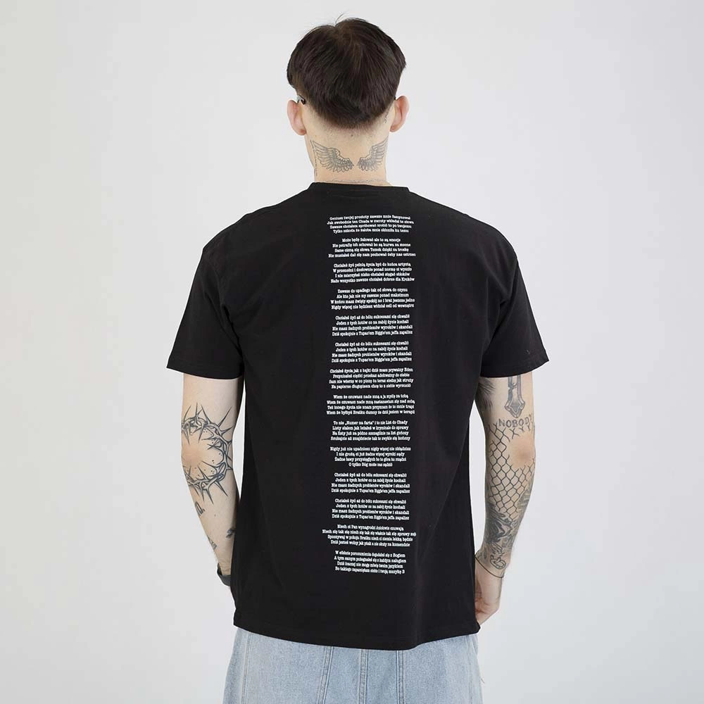 Koszulka Chada Żyć Aż Do Bólu czarna