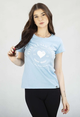 Koszulka Pit Bull Slim Fit Pitbull R jasna niebieska