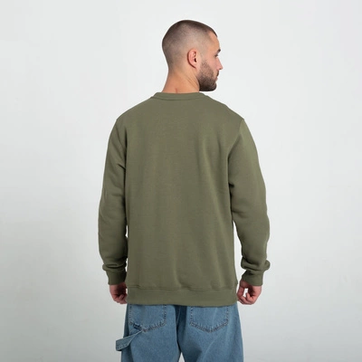 Bluza Bez Kaptura Smoke Story Vintage Big Khaki