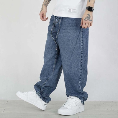 Spodnie Baggy I8 Denim BAG72 niebieskie