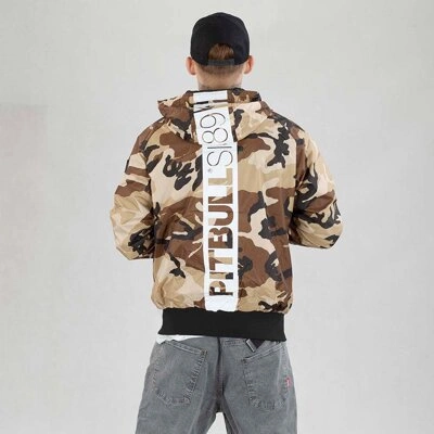 Kurtka Pit Bull Athletic Hilltop piaskowa camo