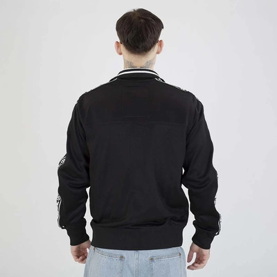 Bluza Pit Bull Crewneck Zip Tape Logo czarna