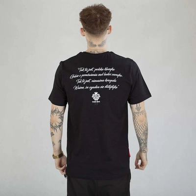 Koszulka Ciemna Strefa Stop 60 Statystyka czarna