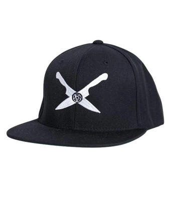 Czapka Snapback Flat Brain Dead Familia Knives czarna