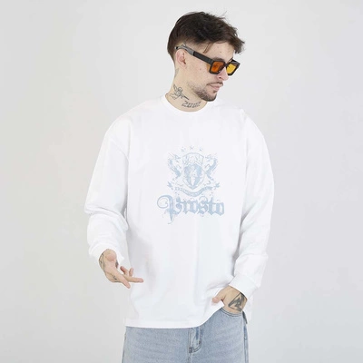 Long Prosto Crest biały