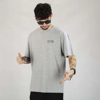 Koszulka Smerfy Baggy Cartoon szara