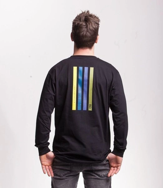 Smoke Story COLORED STRIPES Longsleeve Czarny