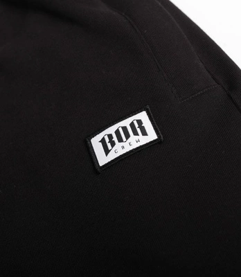 Biuro Ochrony Rapu-BOR New Krótkie Spodnie Czarny