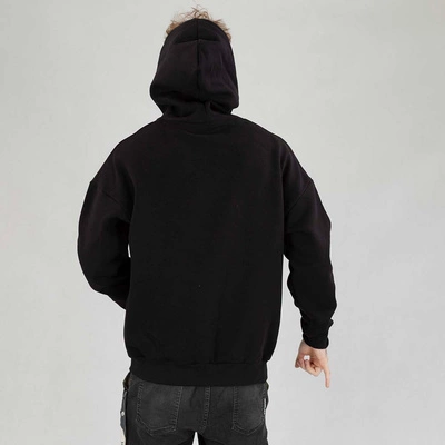 Bluza Patriotic Hoodie Baggy P-3D czarna