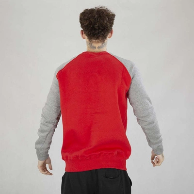 Bluza Crewneck Diil Gang Reglan Laur czerwono szara
