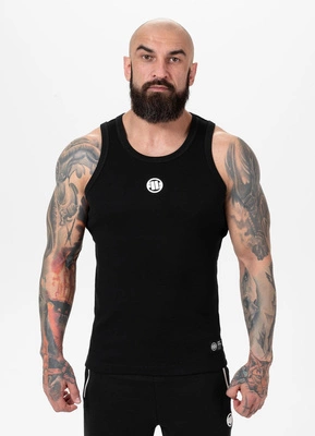 Tank top Pit Bull Rib Small Logo czarny