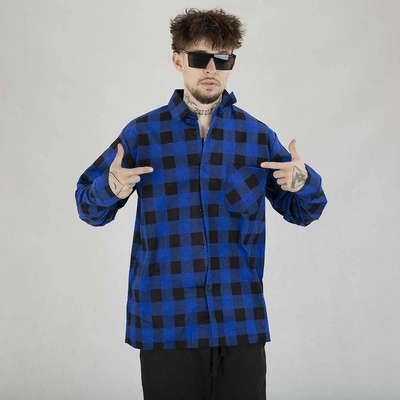 Koszula Niemaloga niebieska krata