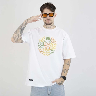 Koszulka Mass Patchwork biała