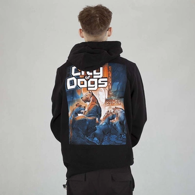 Bluza Pit Bull Hoodie City Of Dogs czarna