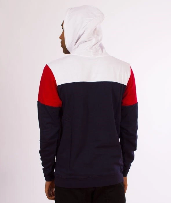 Iriedaily-Blow Up Hoody Bluza Kaptur Navy Red