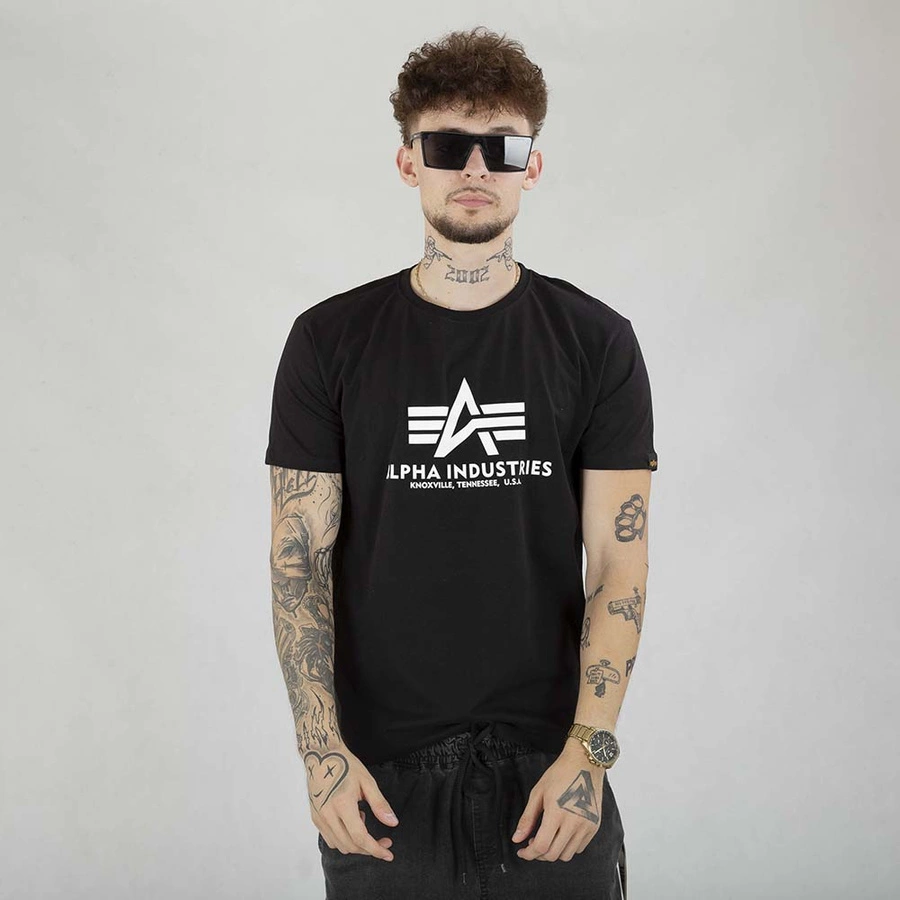 Koszulka Alpha Industries Basic 100501 czarna