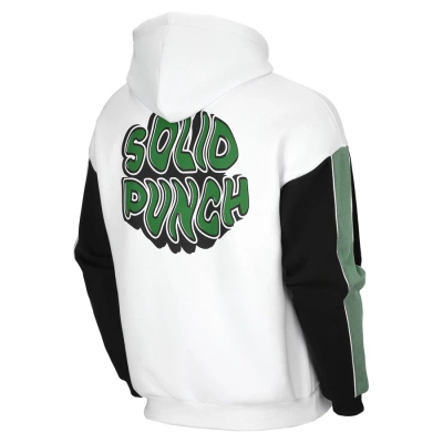 Bluza Patriotic Hoodie Solid Punch biała