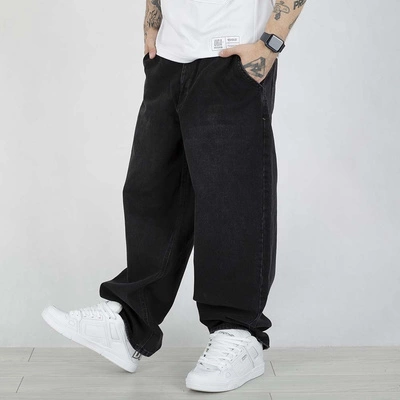 Spodnie Baggy I8 Denim BAG75 czarne