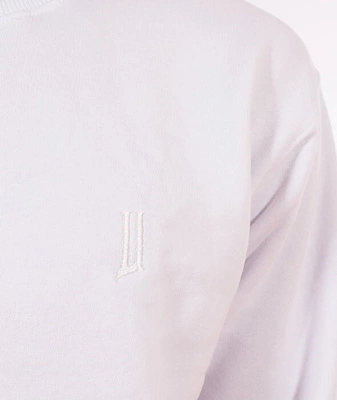 Unhuman-Classic "U" Crewneck Bluza Biała