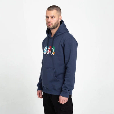 Bluza z kapturem Smoke Story Colorfull Granatowa