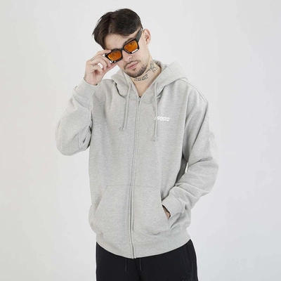 Bluza Prosto Hoodie ZIP Logo szara