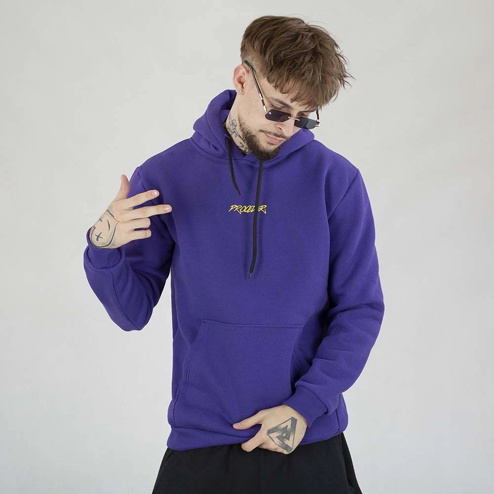 Bluza Chada Hoodie Proceder Mini Tag fioletowa
