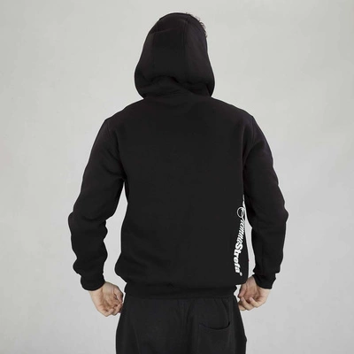 Bluza Hoodie Ciemna Strefa CS Duży Herb czarno biała