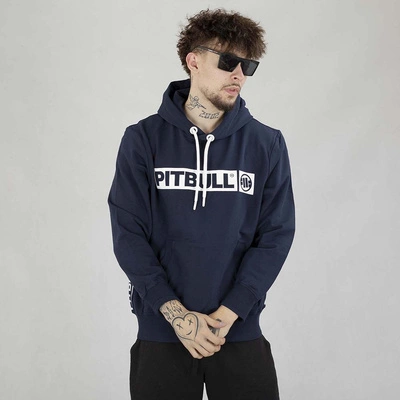 Bluza Pit Bull Hoodie French Terry Brighton granatowa