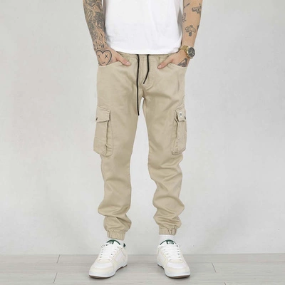 Spodnie Jogger Cargo I8 Denim BOY16 beige