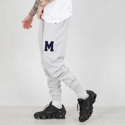 Spodnie dresowe Moro Sport Big M szaro granatowe