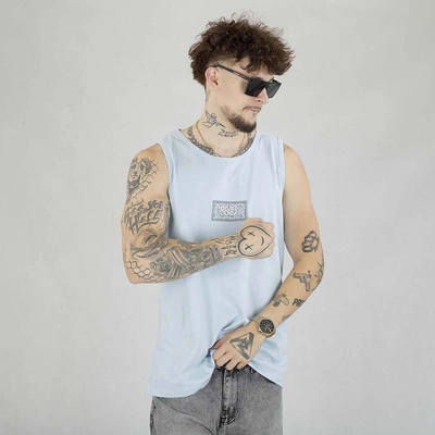 Tank Top SSG Paisley jasno niebieski