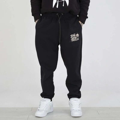 Spodnie dresowe Brain Dead Familia Mózg czarne