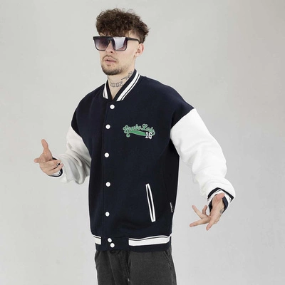 Kurtka Grube Lolo Baseball Grube Lolo granatowo biała