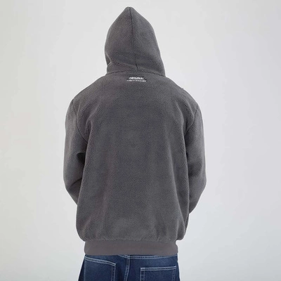 Kurtka Zimowa Mass Hoodie Frontside 2.0 szara