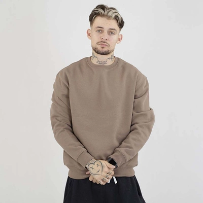 Bluza Crewneck Niemaloga jasno brązowa