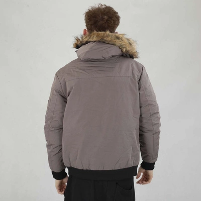 Kurtka Niemaloga Fur Bomber szara
