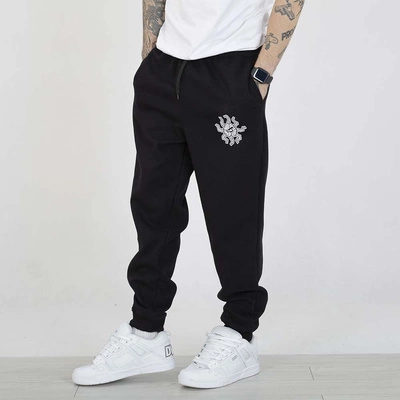 Spodnie dresowe Brain Dead Familia Ośmiornica czarne