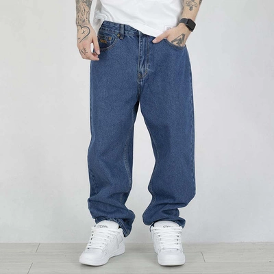 Spodnie Baggy Prosto Slav niebieskie