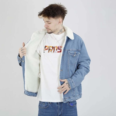 Kurtka I8 Denim Katana Jeansowa niebieska 