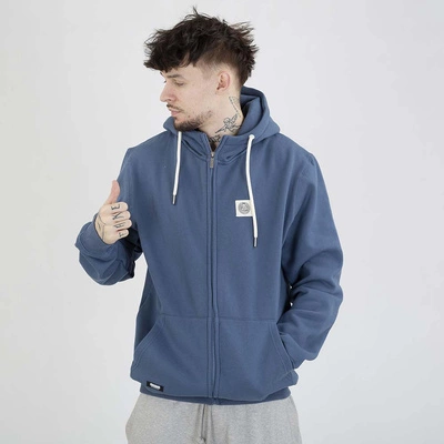 Bluza Hoodie Mass ZIP Patch niebieska