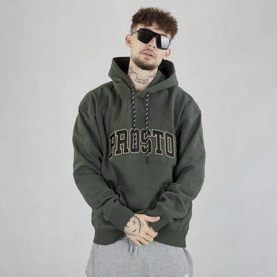 Bluza Prosto Hoodie College99 ciemno zielona