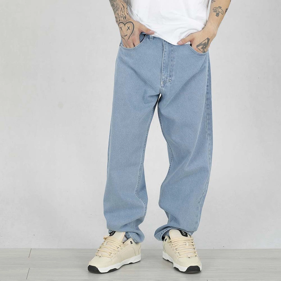 Spodnie Baggy Fit Mass Jeans Craft light blue