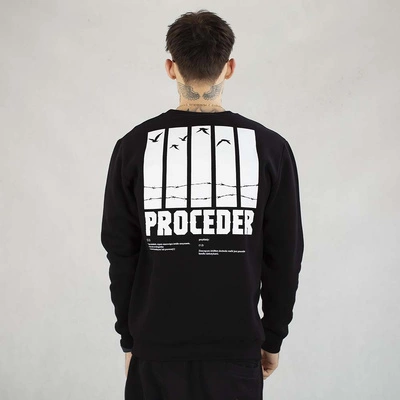 Bluza Crewneck Chada Kraty DS czarna