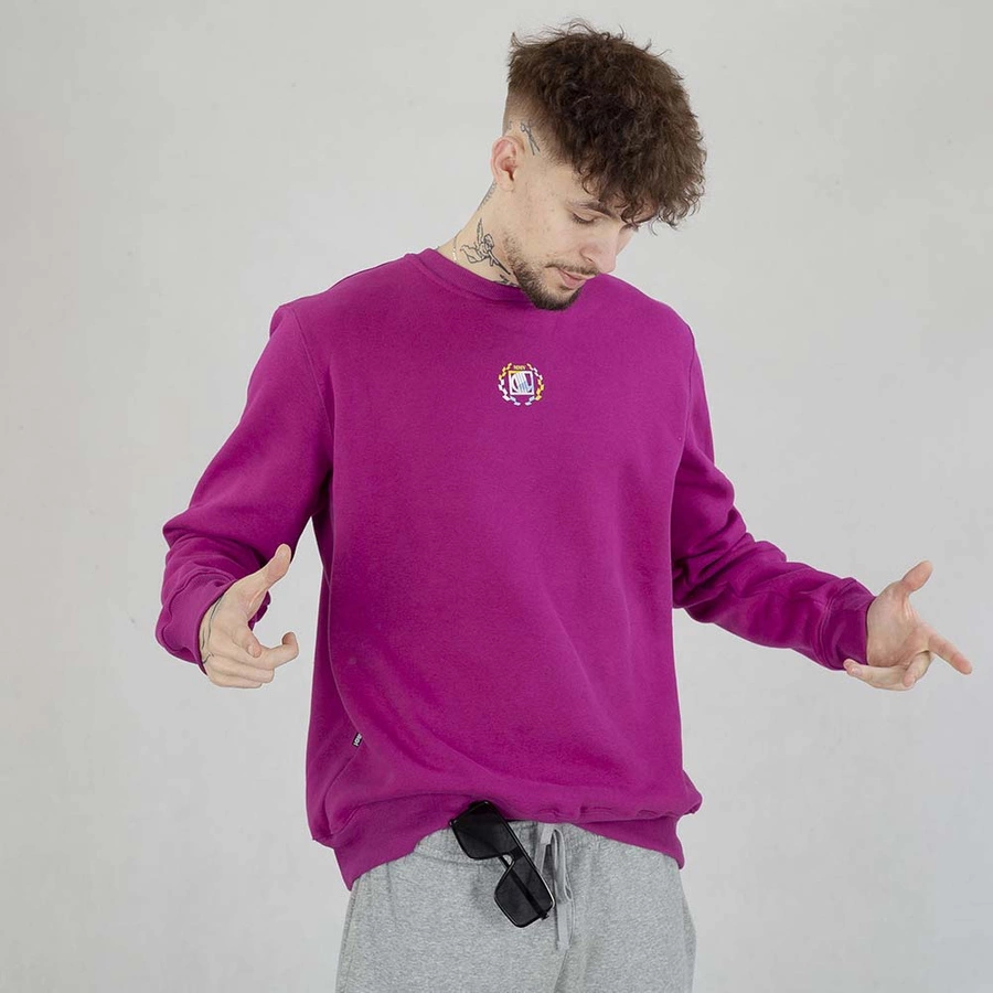 Bluza Diil Crewneck Small Color fiolefowa