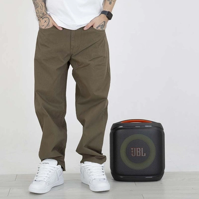 Spodnie Mass Pants Baggy Fit Slang oliwkowe