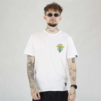 Koszulka Pit Bull BJJ Fight DVSN biała