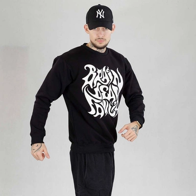 Bluza Brain Dead Familia Crewneck Psylocybe czarna