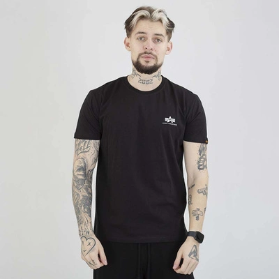 Koszulka Alpha Industries Back Paint 128507 czarna